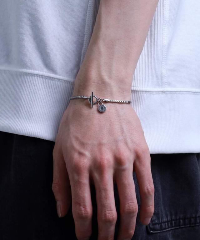 EN:VIENTAL×Bennu 椿　チタンブレスレット　ライリベ Starting Over ブレスレット original chain bracelet メンズ