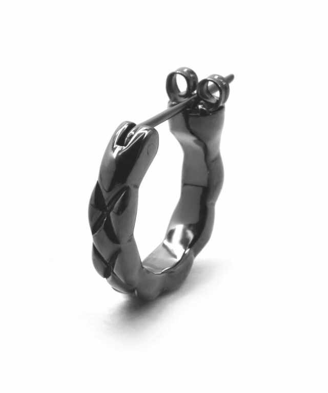 ライオンハート/LH for Gift クロッシングピアス/ザリッチ/シルバー925 ブラックの通販は