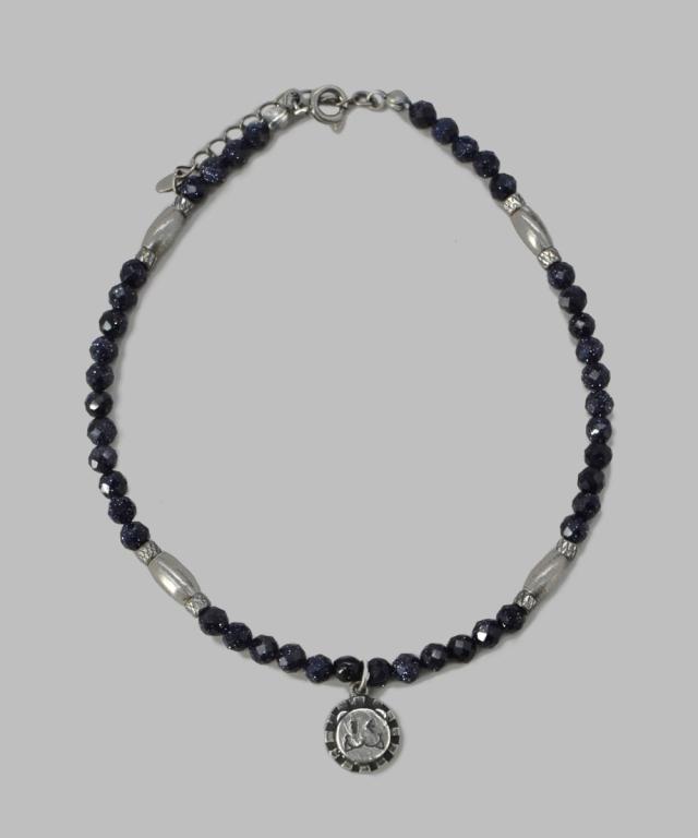 ライオンハート（LION HEART）/LH T．H．R LEO #ビーズアンクレット2023モデル/TYPE B（ブルーゴールドストーン）の通販は 8,217円