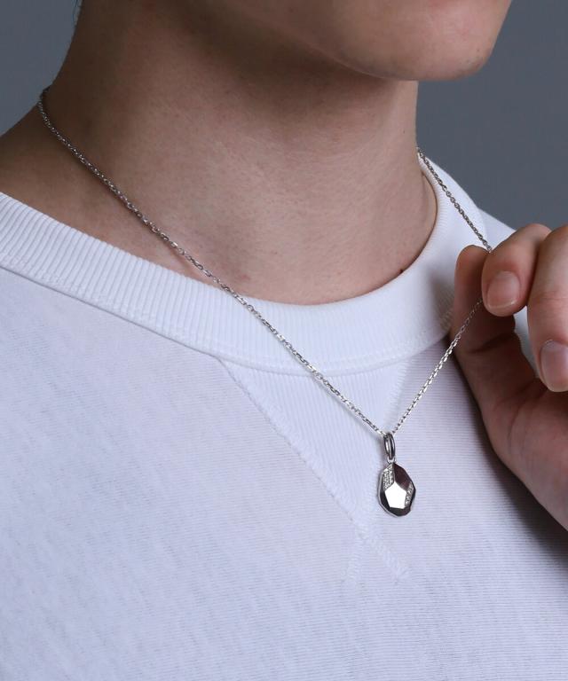 LION HEART ティアドロップチェーン k18 925 ネックレス for Gift