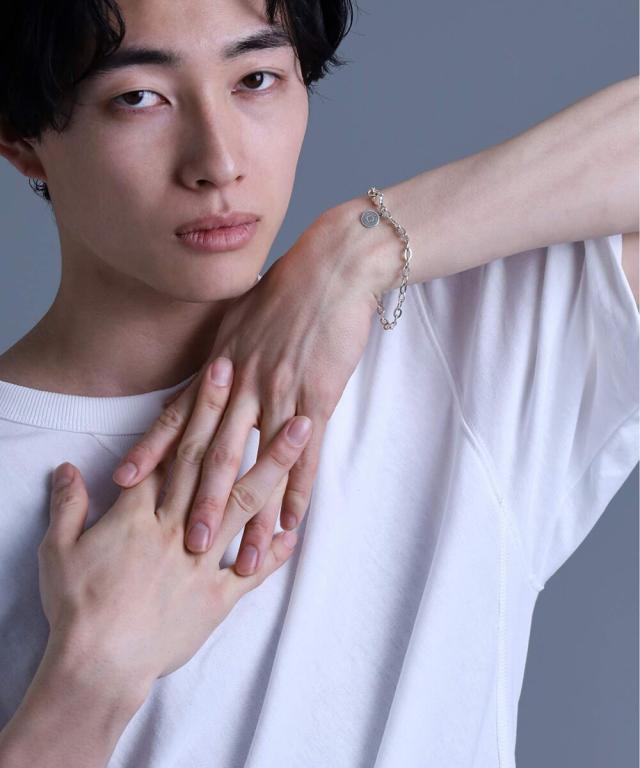 ライオンハート（LION HEART）/LH ファインチェーンブレスレット/ロゴ/シルバー925_16