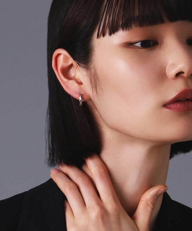 ライオンハート（LION HEART）/LH for Gift クラッチピアス/ツイスト/シルバー/Mサイズ/シルバー925_3