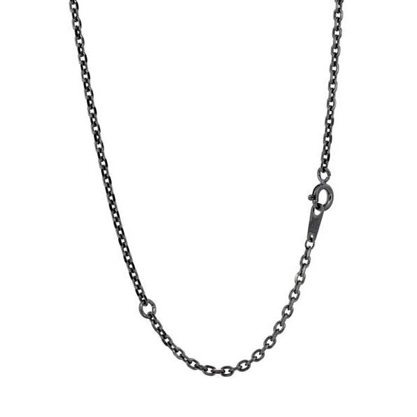 ライオンハート（LION HEART）/LH for Gift ツイストテックプレートネックレス/ブラックメッキ/シルバー925_7