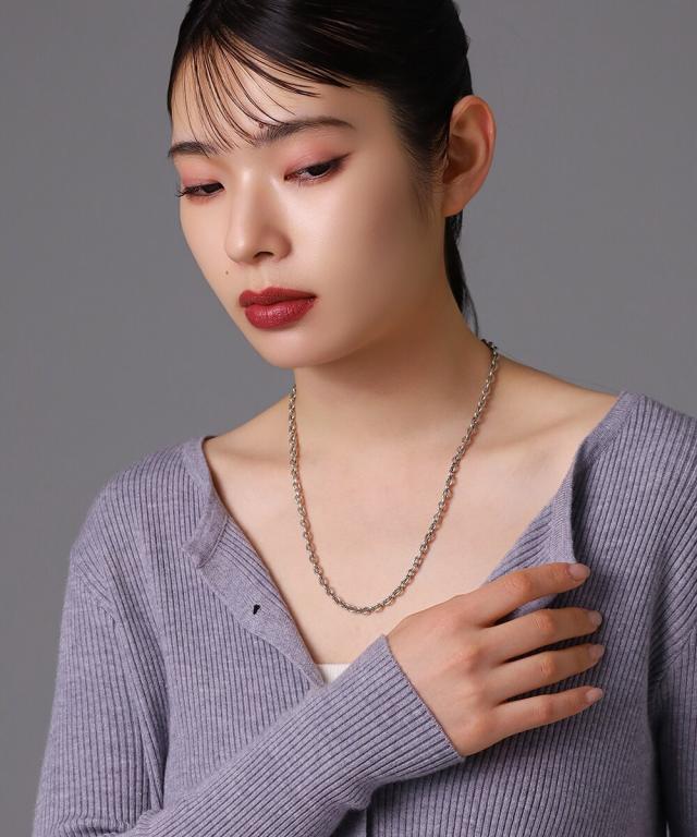 ライオンハート（LION HEART）/LH ラージ アズキチェーンネックレス(いぶし)50cm/シルバー925_16