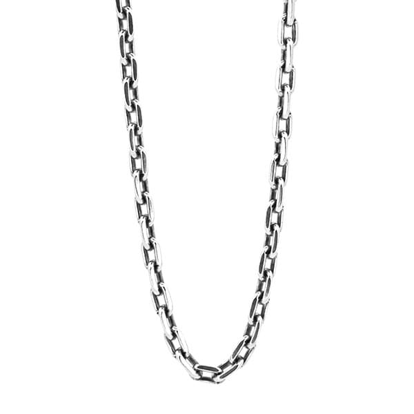 ライオンハート（LION HEART）/LH ラージ カットアズキチェーンネックレス(いぶし)50cm/シルバー925