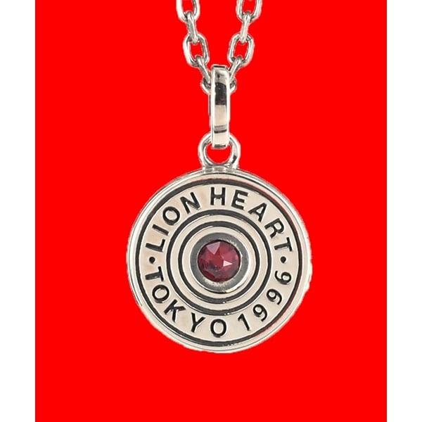 ライオンハート（LION HEART）/LH for Gift バースドロップネックレス/1月ガーネットカラー/シルバー925