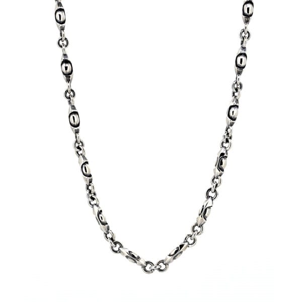 925　ライオンハート　シルバーネックレスチェーン　ミディアムファングド HOWL”ファングドデザインチェーン（ミディアム/50cm）/シルバー