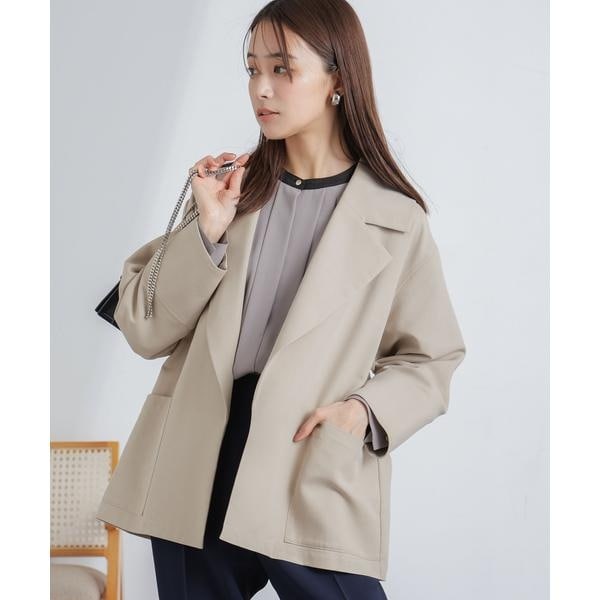 ナノユニバース（NANO universe）/ミドル丈ビッグラペルコート