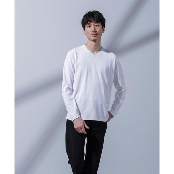 ナノユニバース（NANO universe）/Anti Soaked(R)  汗染み防止 VネックTシャツの通販は