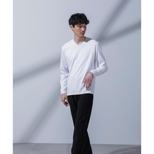 ナノユニバース（NANO universe）/Anti Soaked(R)  汗染み防止 VネックTシャツの通販は