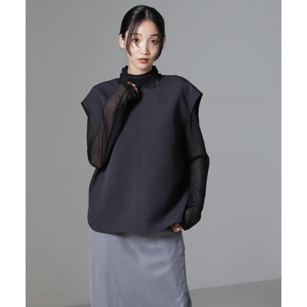 ナノユニバース（NANO universe）/Reflax(R)ダブルクロス2wayベストの通販は