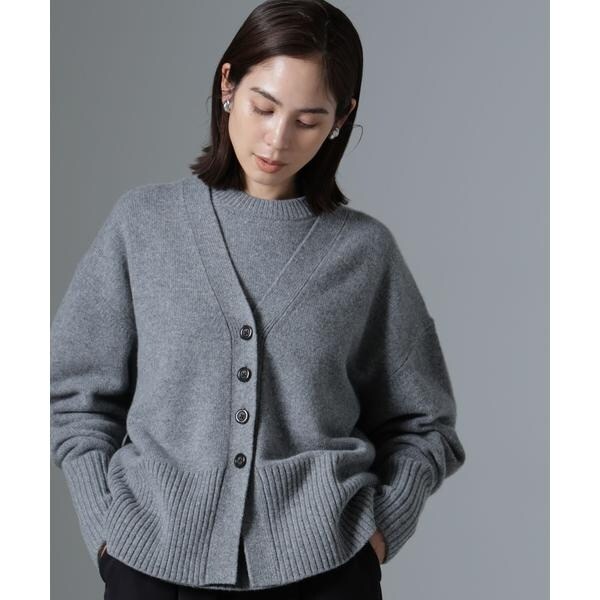 ナノユニバース（NANO universe）/AQUAウールカシミヤカーディガンの通販は 8,580円