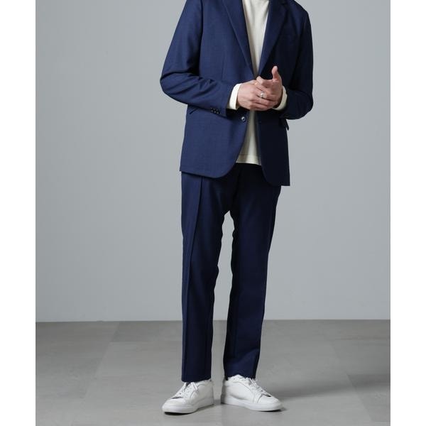 ナノユニバース（NANO universe）/「N TROUSERS PREMIUM」RENURウール混洗えるサキソニーパンツ(セットアップ可)