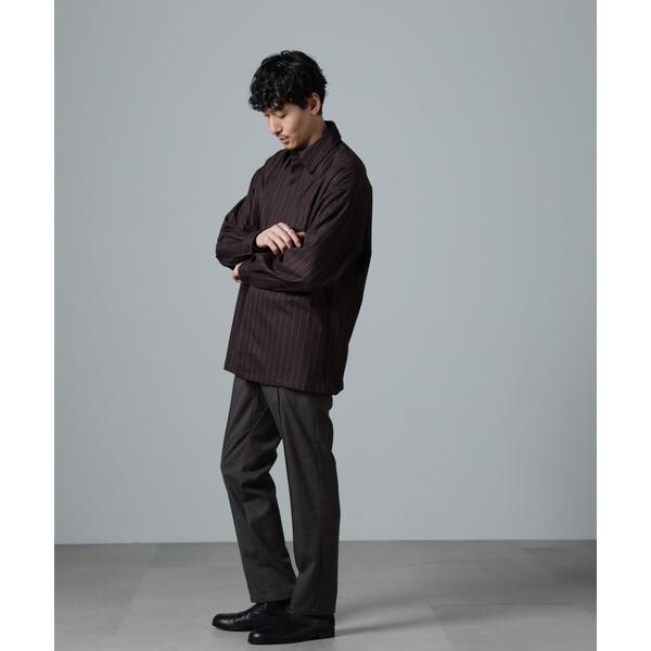ナノユニバース（NANO universe）/「N TROUSERS PREMIUM」RENURウール混洗えるサキソニーパンツ(セットアップ可)_7