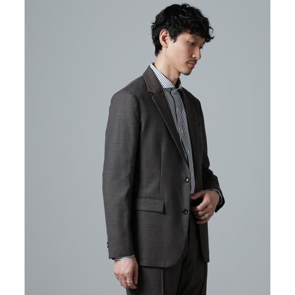 ナノユニバース（NANO universe）/「N JACKET PREMIUM」RENU(R)ウール混洗えるサキソニージャケット(セットアップ_3