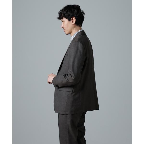 ナノユニバース（NANO universe）/「N JACKET PREMIUM」RENU(R)ウール混洗えるサキソニージャケット(セットアップ_4