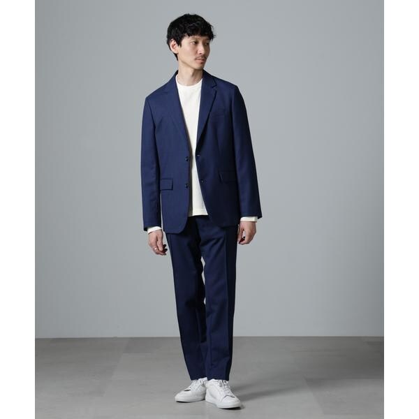 ナノユニバース（NANO universe）/「N JACKET PREMIUM」RENU(R)ウール混洗えるサキソニージャケット(セットアップ_18