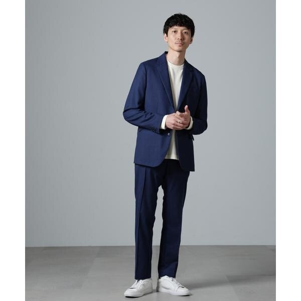 ナノユニバース（NANO universe）/「N JACKET PREMIUM」RENU(R)ウール混洗えるサキソニージャケット(セットアップ_19