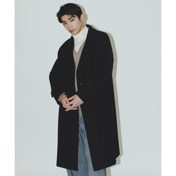 ナノユニバース（NANO universe）/ウールカシミヤ二重織りメルトンダブルブレスコートの通販は 39,600円