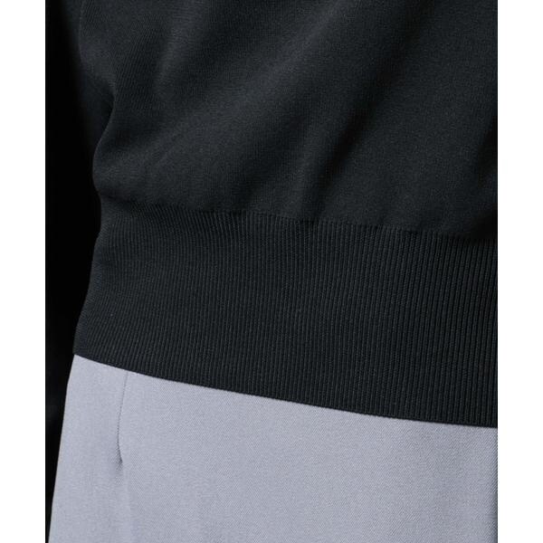 ナノユニバース（NANO universe）/洗濯機洗い可パールスリーブニットトップスの通販は