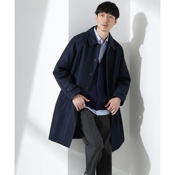 ナノユニバース（NANO universe）/撥水ギャバラグランステンカラーコートの通販は