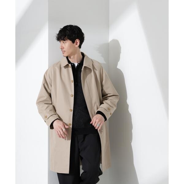 ナノユニバース（NANO universe）/撥水ギャバラグランステンカラーコートの通販は