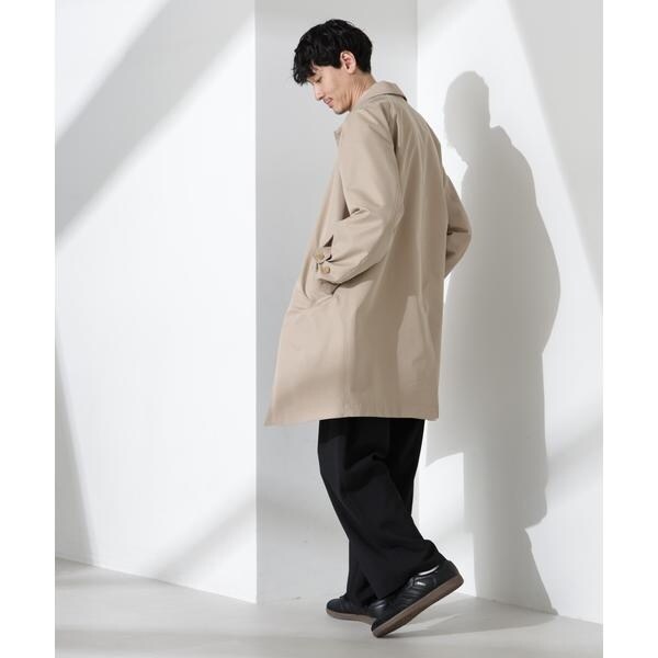 ナノユニバース（NANO universe）/撥水ギャバラグランステンカラーコートの通販は