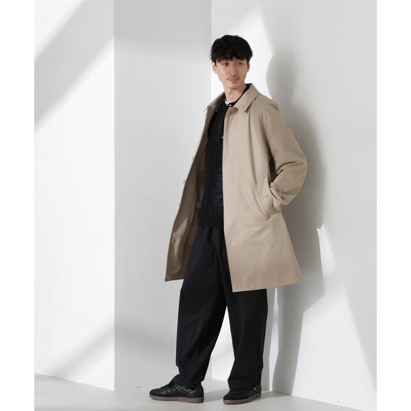 ナノユニバース（NANO universe）/撥水ギャバラグランステンカラーコートの通販は