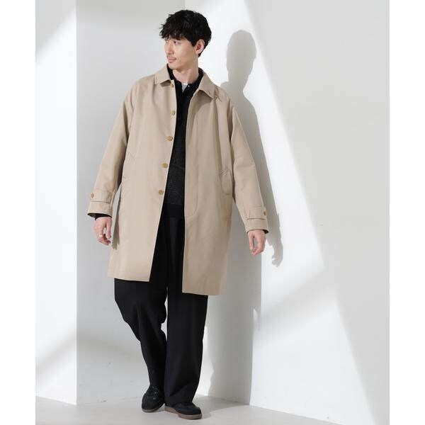 ナノユニバース（NANO universe）/撥水ギャバラグランステンカラーコートの通販は