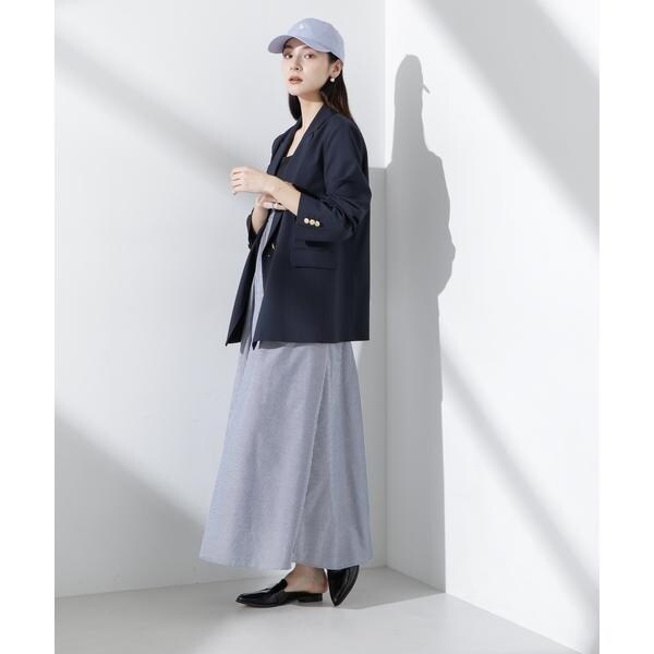 FOXEY セットアップ FOXEY】セットアップ コート ショートパンツ ウール グレー L