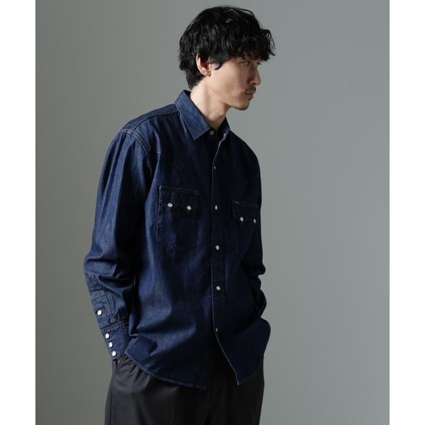 ナノ・ユニバース(nano・universe) 別注 111MJ S ブラック Wrangler ナノユニバース（NANO universe）⁄PADRONE THE STANDARD LINE／別注