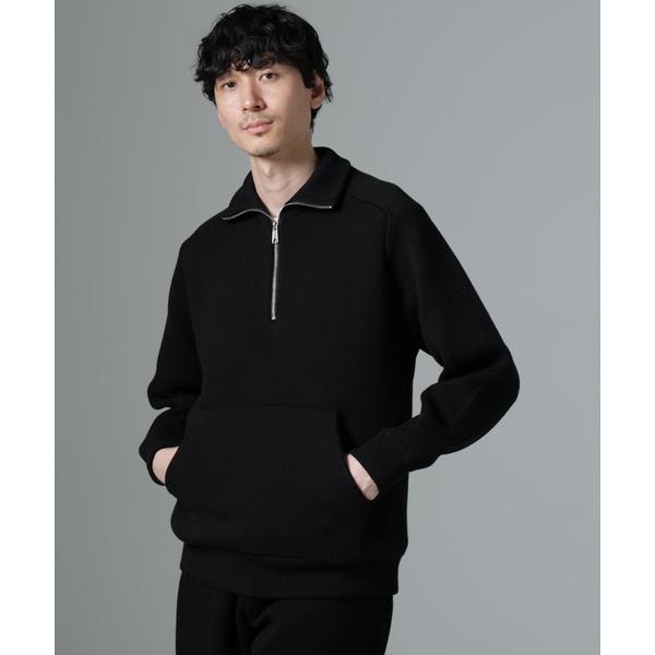 ナノユニバース（NANO universe）/ハーフジップダブルニットハイネック