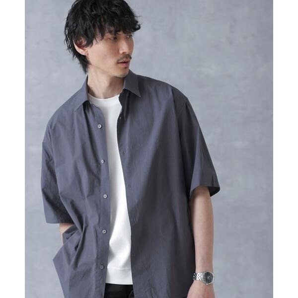 【NEW】ナノユニバース（NANO universe）/ESLOW／HALF SLEEVE SHIRTの通販は