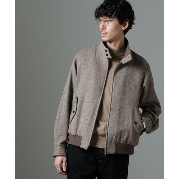 【NEW】ナノユニバース（NANO universe）/ツイードハリントンジャケットの通販は