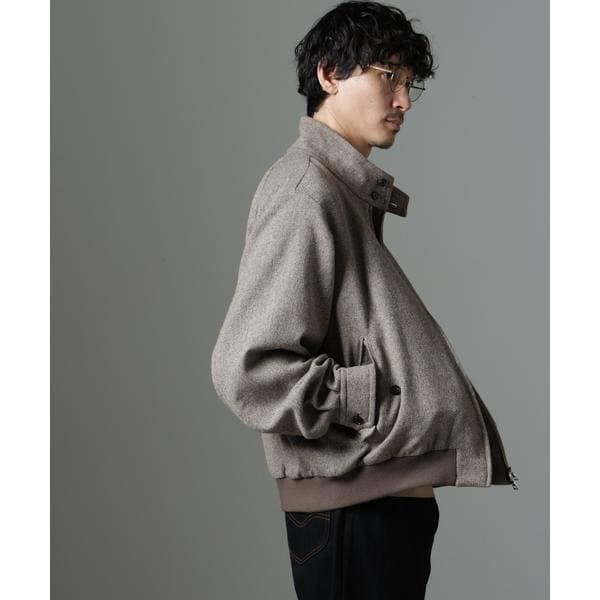 【NEW】ナノユニバース（NANO universe）/ツイードハリントンジャケットの通販は