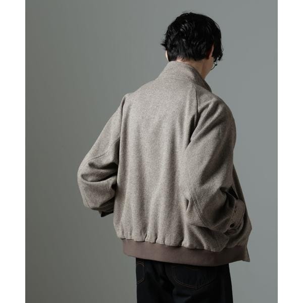 【NEW】ナノユニバース（NANO universe）/ツイードハリントンジャケットの通販は