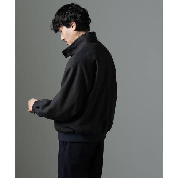 【NEW】ナノユニバース（NANO universe）/ツイードハリントンジャケットの通販は