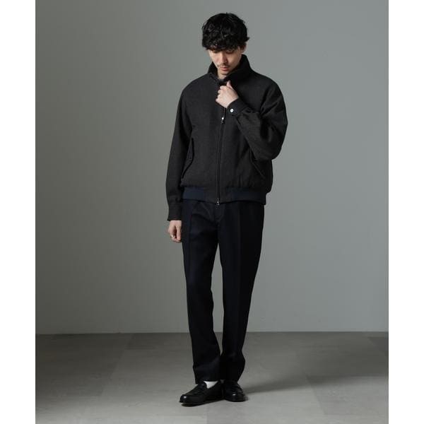 【NEW】ナノユニバース（NANO universe）/ツイードハリントンジャケットの通販は