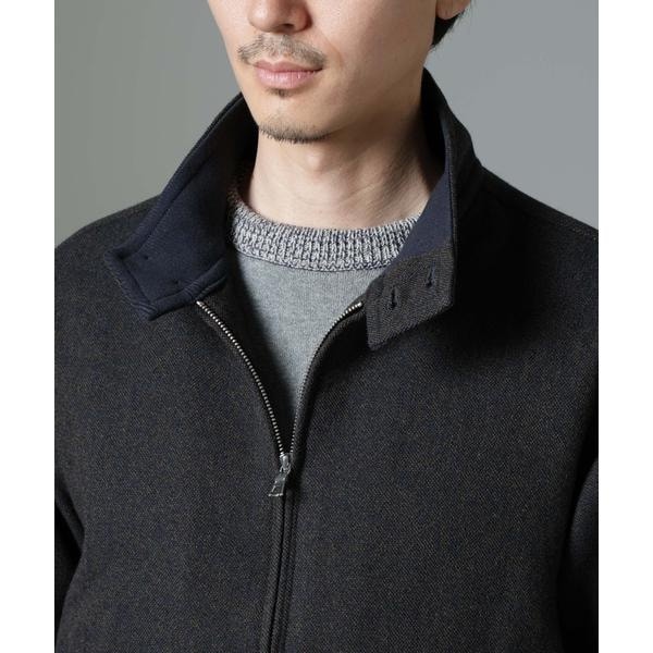 【NEW】ナノユニバース（NANO universe）/ツイードハリントンジャケットの通販は