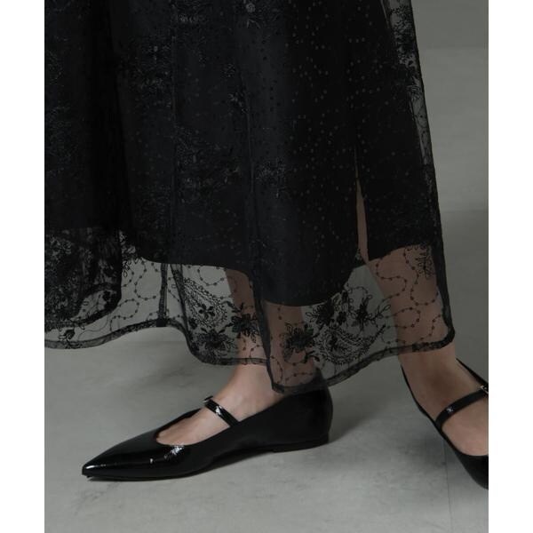 ナノユニバース（NANO universe）/kaene／スパンコールエンブロイダリードレス