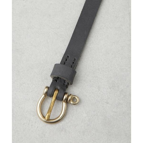 ナノユニバース（NANO universe）/Martin Faizey／0．5 inch Shackle Belt_Nubuck_2