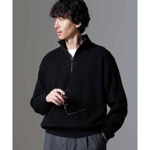 【NEW】ナノユニバース（NANO universe）/crepuscule／別注 ハーフジップ プルオーバーの通販は