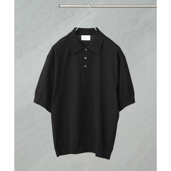 ナノユニバース（NANO universe）/crepuscule／別注 S／S KNIT POLO