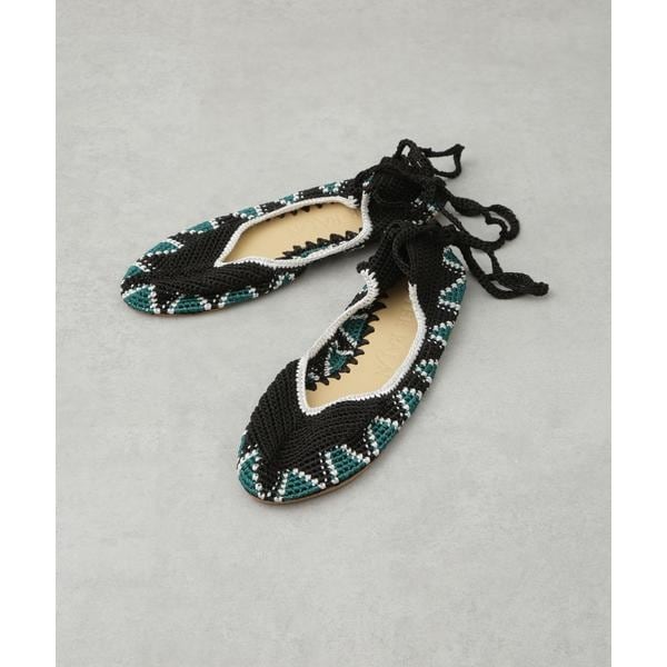 ナノユニバース（NANO universe）/AFTER RAIN／TIE UP シューズ ブラック