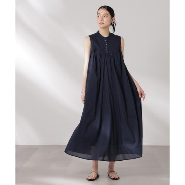 ナノユニバース（NANO universe）/made in india コットンノースリーブワンピース