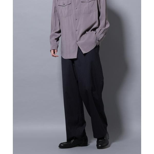 ナノユニバース（NANO universe）/「大人のワイドパンツ」TWソロテックスワイドイージースラックス