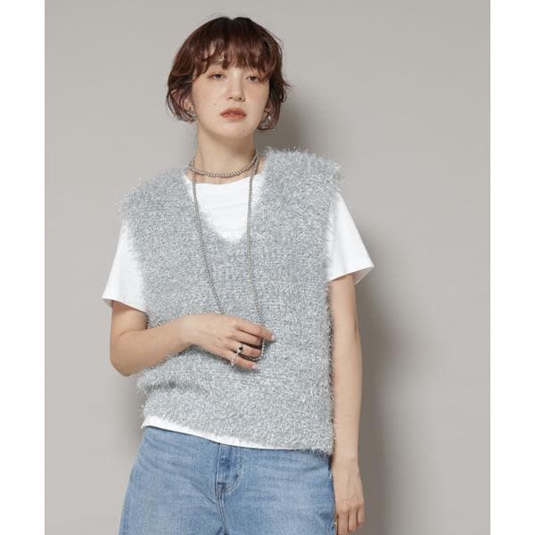 ナノユニバース（NANO universe）/シャギーラメベスト