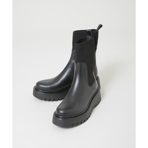 ナノユニバース（NANO universe）/CORSO ROMA9／サイドゴアリブニット