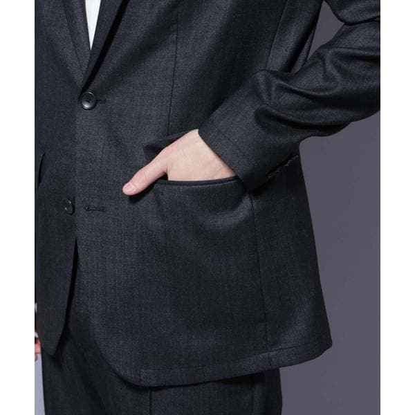 ナノユニバース（NANO universe）/「N JACKET PREMIUM」ウールデニムジャケット／STRETCH(セットアップ可)_14