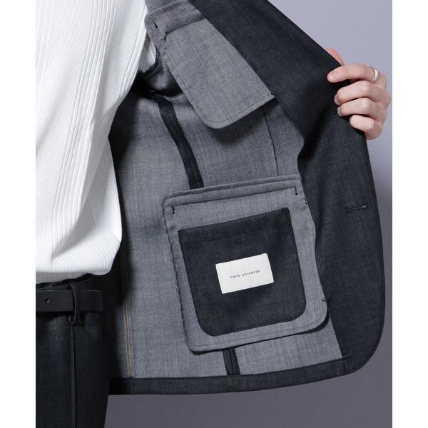 ナノユニバース（NANO universe）/「N JACKET PREMIUM」ウールデニムジャケット／STRETCH(セットアップ可)_15